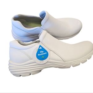 Align Dorin White Leather Nursing Medical Shoes NEW Nurse Mates Womens